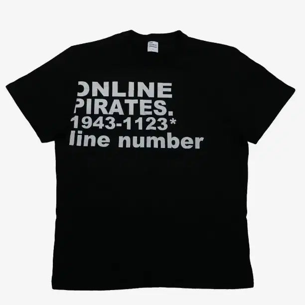 [BUNJANG] The Coldest Moment Short-Sleeve T-Shirt Black / TCM online T 더콜디스트모먼트 반팔 티셔츠 온라인 티 블랙 검정