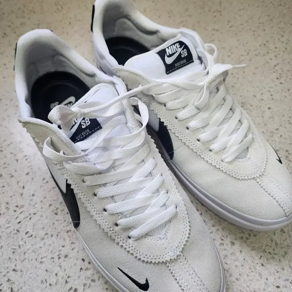[BUNJANG] Nike BRSB Suede Sneakers White/Black / 나이키 BRSB 화이트블랙 스니커즈 285