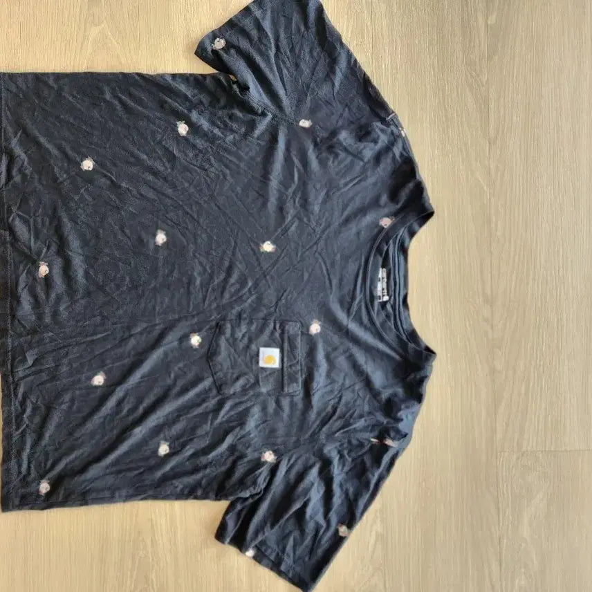 [BUNJANG] Carhartt Pattern Short Sleeve T-Shirt XL / 칼하트 패턴 반팔 티셔츠 XL 숏기장 남녀공용