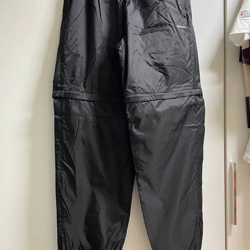 [BUNJANG] Balenciaga 2-in-1 Nylon Track Pants Black / [M] 발렌시아가 2in1 나일론 트랙팬츠