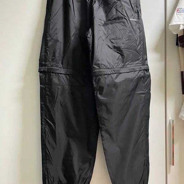 [BUNJANG] Balenciaga 2-in-1 Nylon Track Pants Black / [M] 발렌시아가 2in1 나일론 트랙팬츠