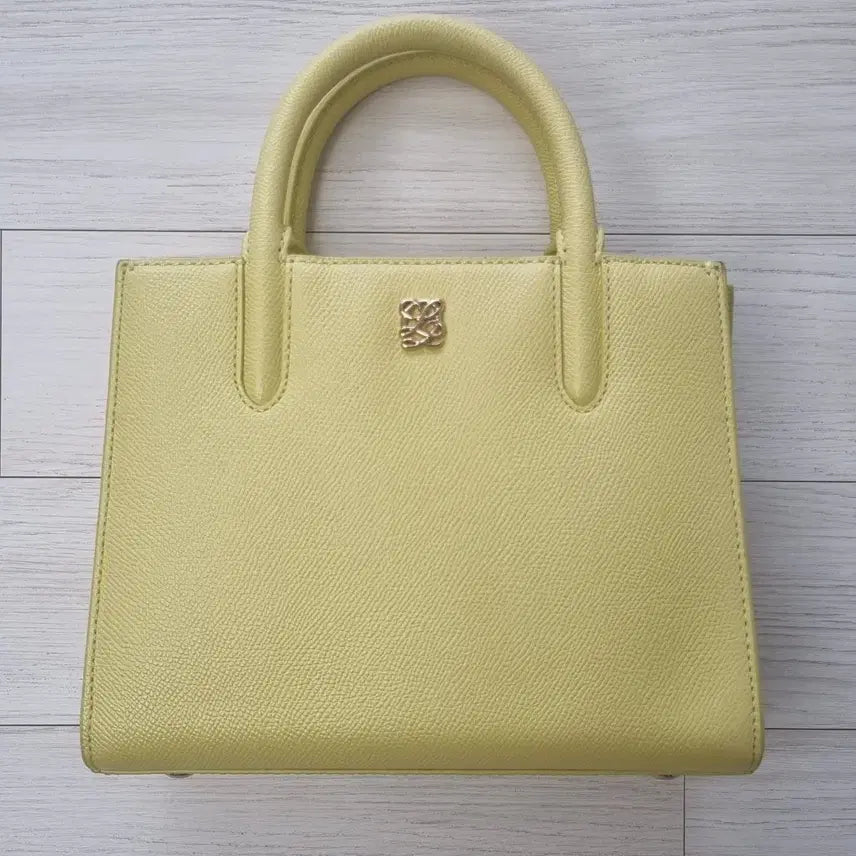 [BUNJANG] Louis Quatorze Women's Tote Bag Yellow / 루이까또즈 여성 토트백