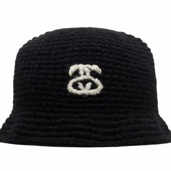 [BUNJANG] Stussy Knit Bucket Hat Black / 스투시 니트 버킷햇 블랙