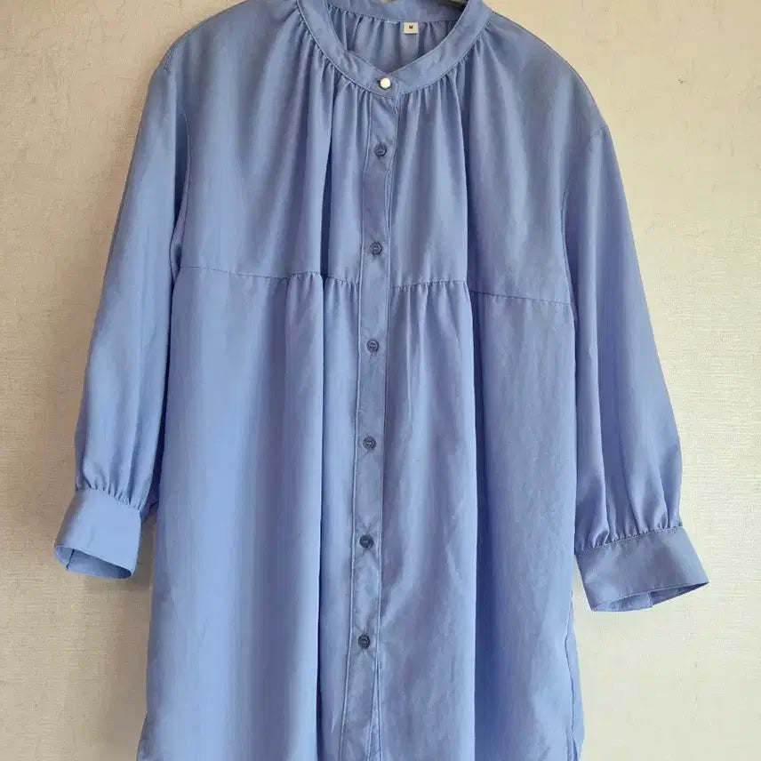 [BUNJANG] Women's 7-Sleeve Blouse - Loose Fit, Oversized / 55 일본 여성 7부 소매 셔츠 블라우스 오버핏 루즈핏 반팔