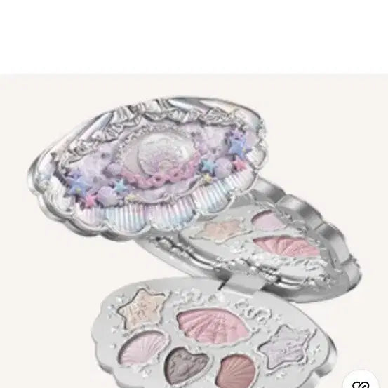 [BUNJANG] Flower Knows Shell Jewel Makeup Palette 01 Moonlight Pearl (Sealed) / [미개봉] 플라워노즈 쉘 쥬얼 메이크업팔레트 01 문라이트 펄