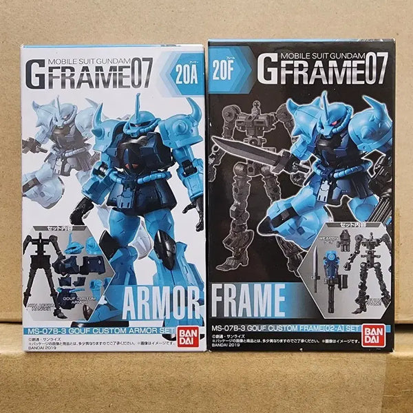 [BUNJANG] G Frame 07 Gouf Custom Armor Set & Frame / G 프레임 07 건담 MS-07B-3 구프 커스텀 아머 세트 / 프레임