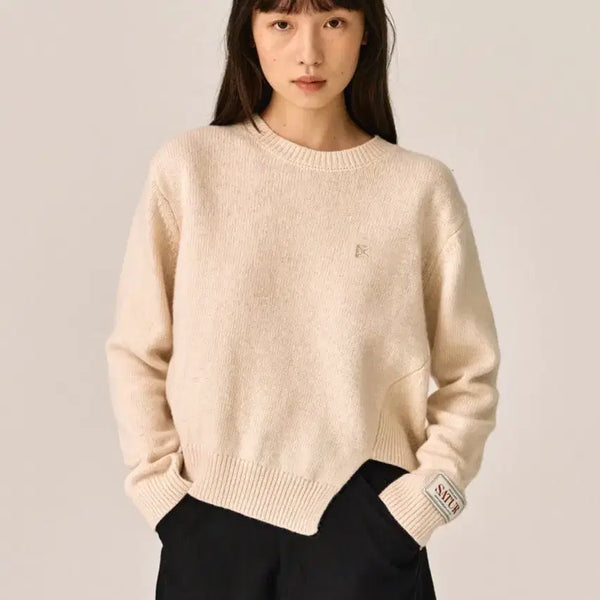[BUNJANG] SETTER Asymmetrical Wool Cashmere Knit / (s) 세터 언발란스 울 캐시미어 니트