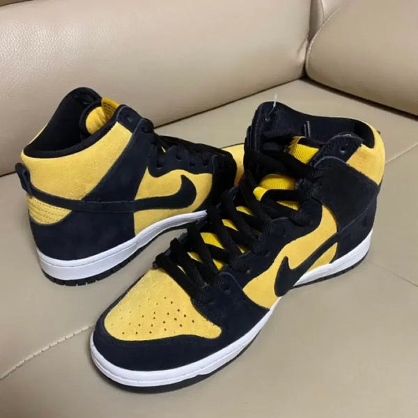 [BUNJANG] Nike SB Dunk High Pro Maize & Black / 나이키 SB 덩크 하이 프로 메이즈 앤 블랙