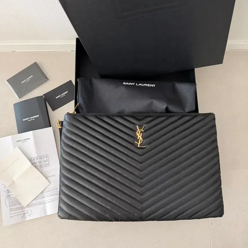 [BUNJANG] Saint Laurent Clutch Bag / 생로랑 클러치 (상태최상)