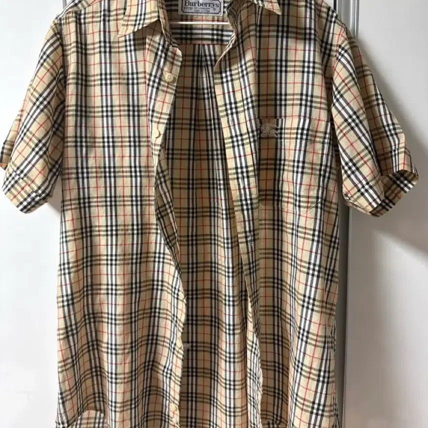 [BUNJANG] Burberry Checkered Shirt / 버버리 체크 셔츠