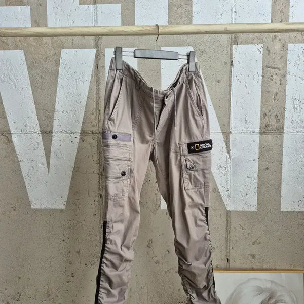 [BUNJANG] National Geographic Cargo Jogger Pants Beige (34) / 내셔널지오그래픽  카고 팬츠(34)MPT1