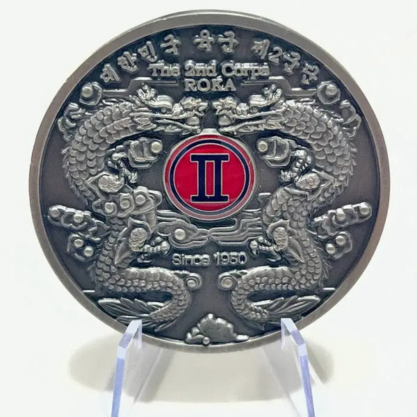 [BUNJANG] ROKA 2nd Corps Commemorative Coin / 부대 기념 코인 팝니다.