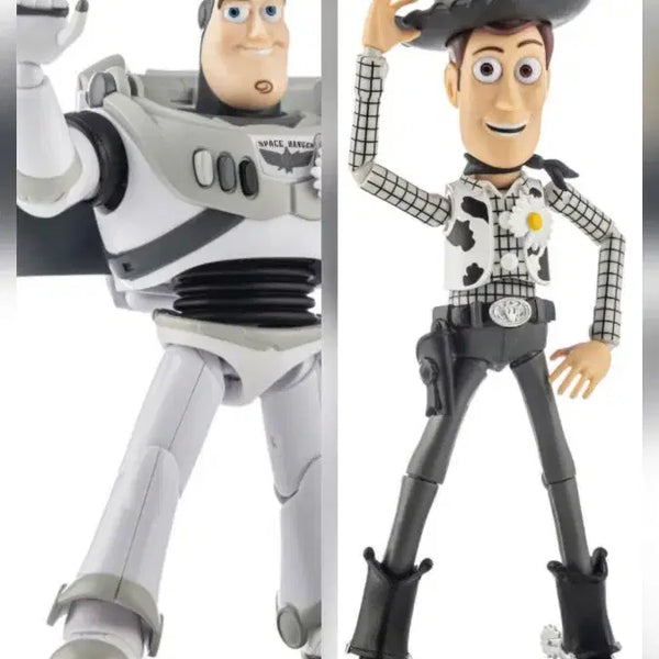 [BUNJANG] PEACEMINUSONE x Toy Story Action Figure Buzz / Woody Bundle Set / (일괄) 피스마이너스원 피마원 x 토이 스토리 액션 피규어 버즈 / 우디