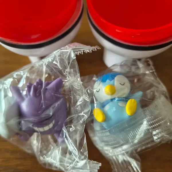 [BUNJANG] Pokemon Monster Ball Figure Set: Phantump & Piplup / 포켓몬 몬스터볼  피규어  팬텀 팽도리 판매