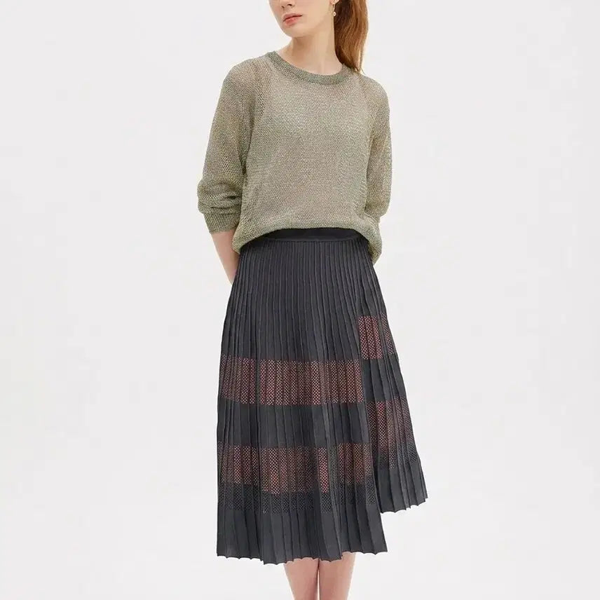 [BUNJANG] System Asymmetrical Skirt / 시스템 스커트 언발런스