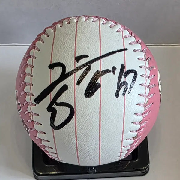 [BUNJANG] Hong Chang-gi 'Meonjakgwi' Collaboration Autographed Baseball / 홍창기 먼작귀 콜라보 캐릭터 싸인볼