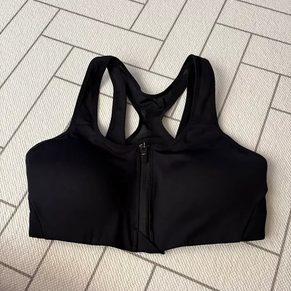 [BUNJANG] Nike Running Zipper Sports Bra / 나이키 러닝 브라탑