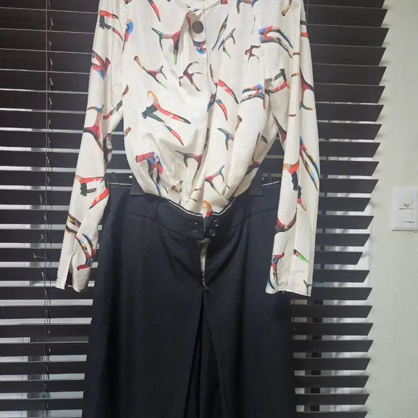 [BUNJANG] Prada Tuxedo Hakama Shorts Pants / 프라다 턱시도하카마쇼츠팬츠
