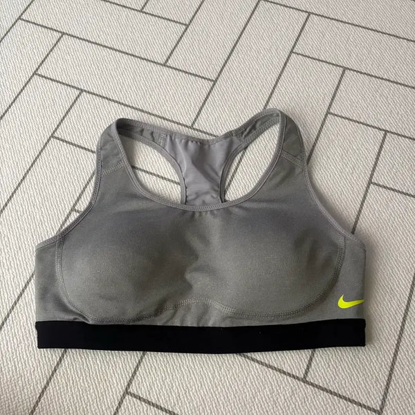 [BUNJANG] Nike Sports Bra - Grey/Black / 나이키 스포츠 브라 그레이/블랙