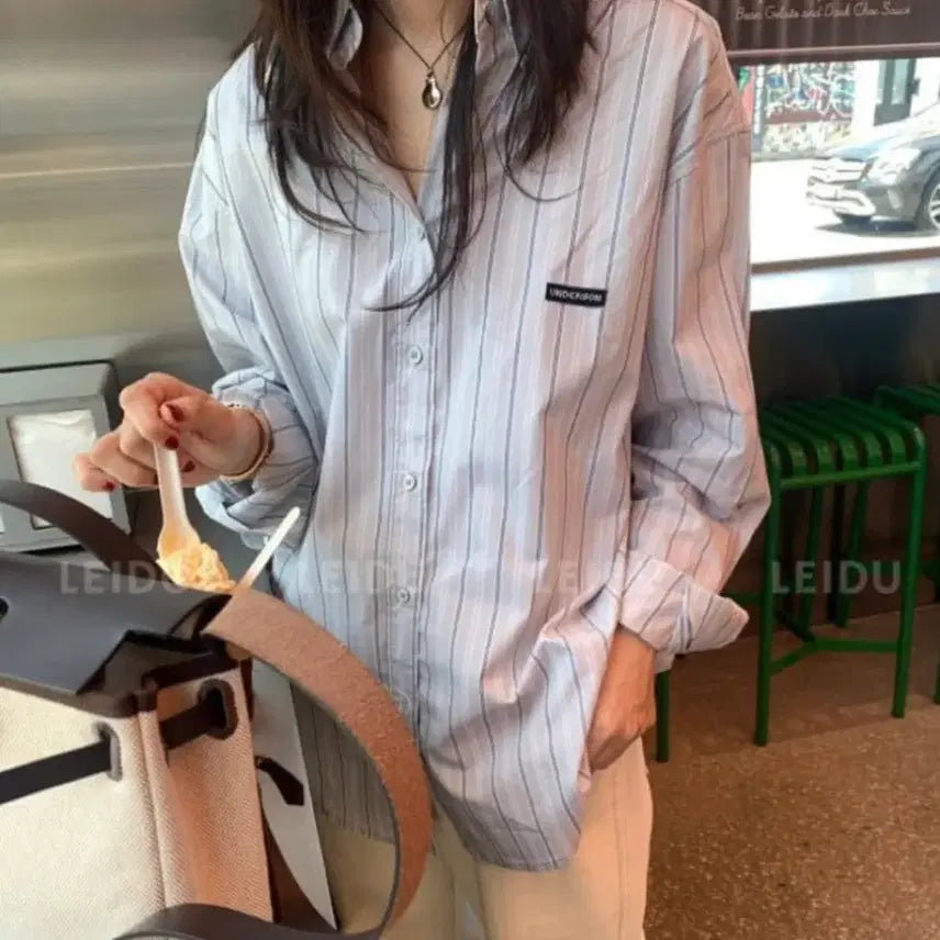 [BUNJANG] Andersson Bell Stripe Shirt / 언더슨 로네 스트라이프 셔츠