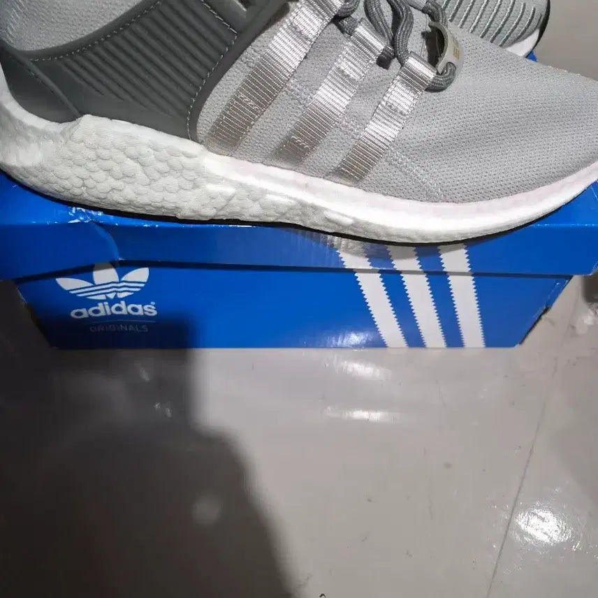 [BUNJANG] Adidas EQT Support 93/17 Grey Running Shoes / 아디다스 EQT SUPPORT 93/17 그레이 265(새상품)