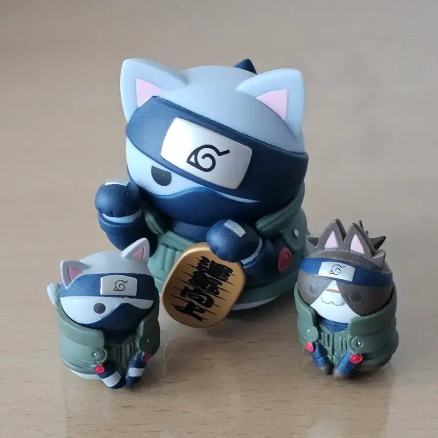 [BUNJANG] Naruto Nya-Ruto Kakashi Iruka 1st Edition Set & Maneki-neko / 나루토 냐루토 카카시 이루카 1탄 세트