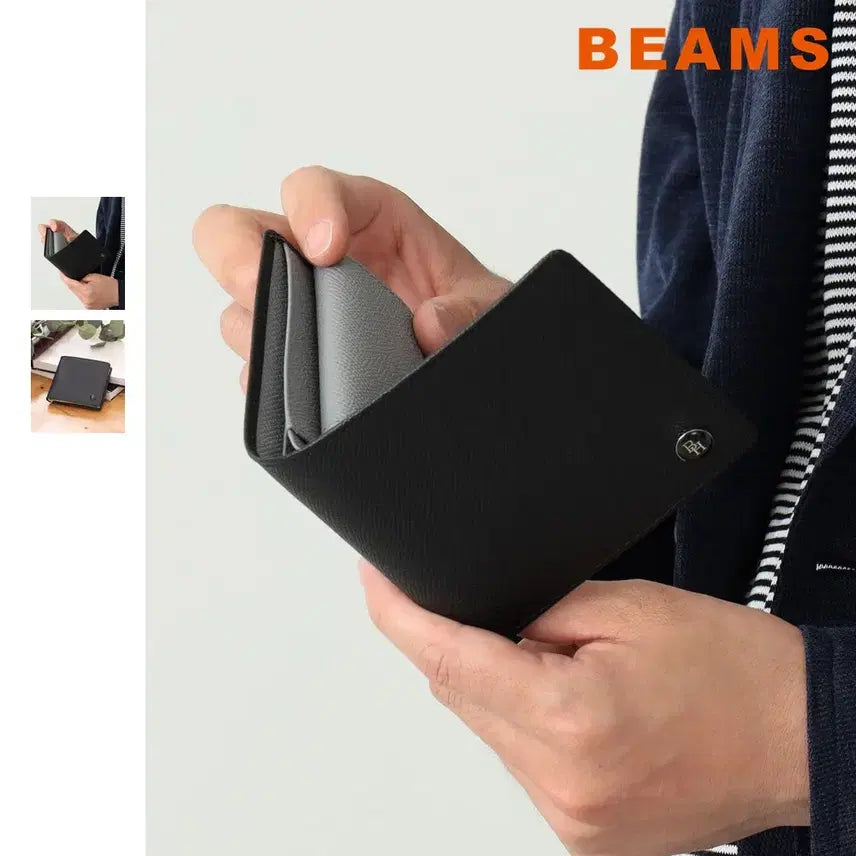 [BUNJANG] BEAMS Heart New Brooch Wallet / 빔즈 하트 뉴브로치 지갑