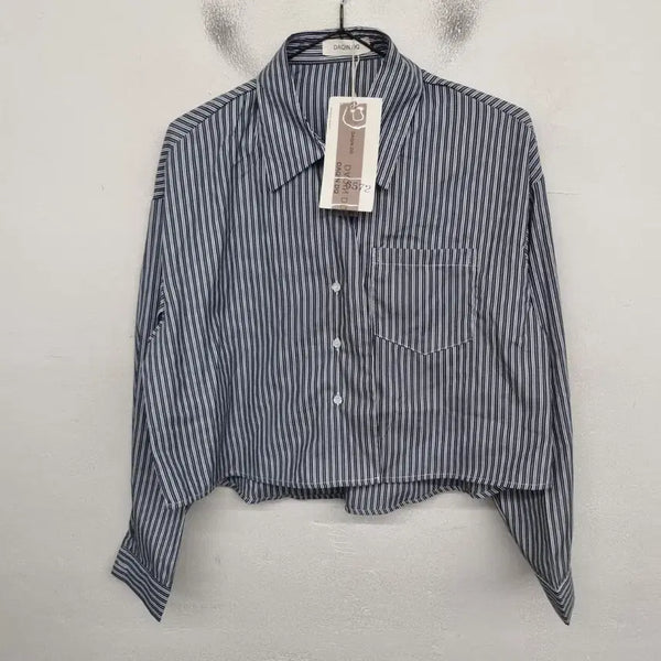 [BUNJANG] DAQIN Women's Size 66 Cropped Shirt / [여성66 size] DAQIN 크롭 셔츠