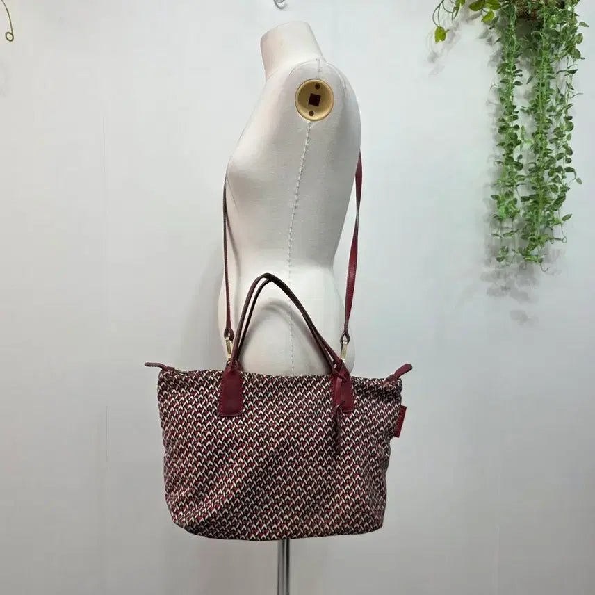 [BUNJANG] Roberta di Camerino Tatami Classic Tote Bag / 로베르타 피엔시 타타미 클래식 토트백(made in italy)