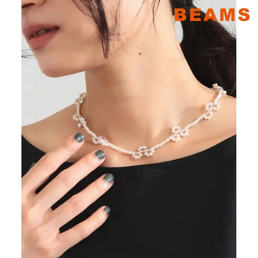 [BUNJANG] Demi-Luxe Beams "Jour Couture" Swirl Pendant Necklace / 빔즈 데미룩스 jour couture 소용돌이 목걸이
