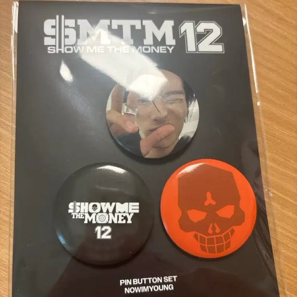 [BUNJANG] Show Me The Money 12 Now I'm Young Can Badge Set / 쇼미더머니12 캔뱃지 세트 나우아임영