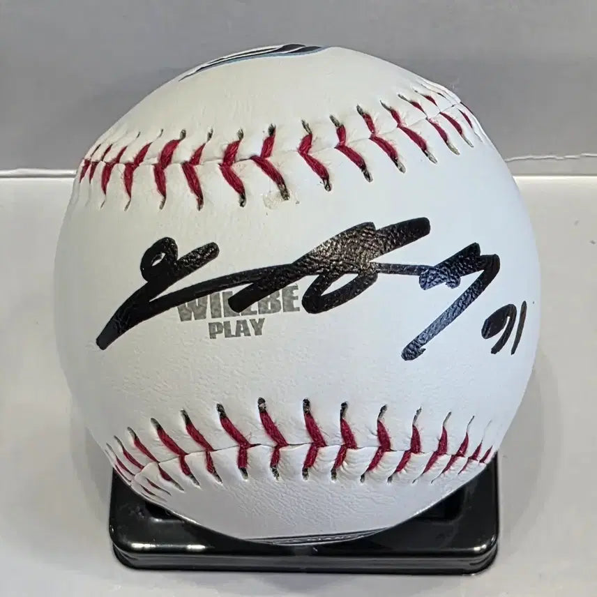 [BUNJANG] Yoon Dong-hee Lotte Autographed Baseball / 윤동희 롯데 로고볼 싸인볼