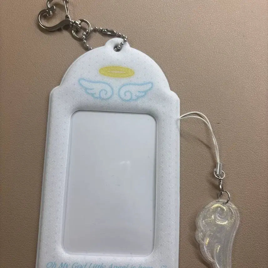 [BUNJANG] Fromable Photocard Holder with Angel Wing Keychain / 프롬아블 포카 홀더 판매