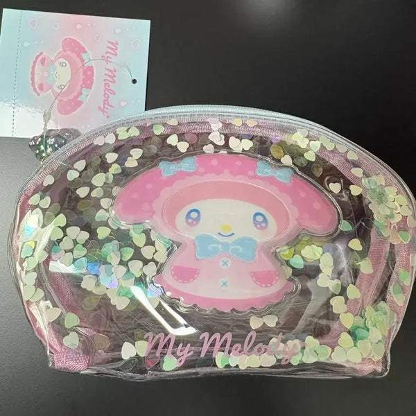 [BUNJANG] Sanrio Sweet Train Clear Pouch (My Melody) / 산리오 스위트레인 클리어 파우치 (마이멜로디)