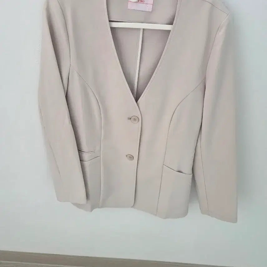 [BUNJANG] Goodye Beige Gown Jacket / 굿유 베이지색 가운자켓
