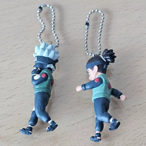[BUNJANG] Naruto Kakashi & Iruka Classic Keychain Bundle Set / 나루토 카카시 이루카 고전키링 일괄