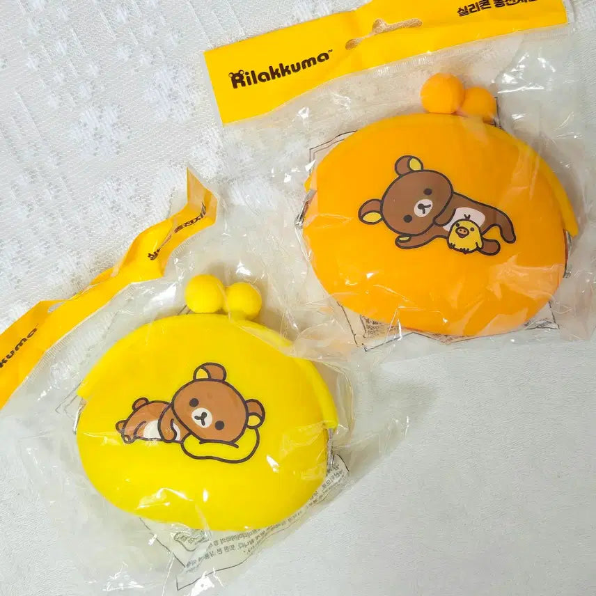 [BUNJANG] San-X Rilakkuma Silicone Coin Purse / 리락쿠마 동전지갑 실리콘 산엑스 cu 정품