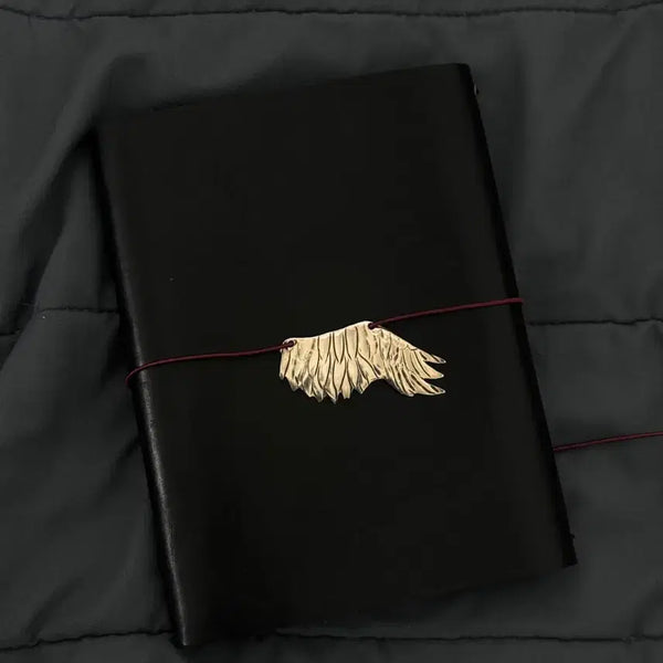[BUNJANG] Traveler's Notebook Diary Charm - Wing Design / 트래블러스노트 트노 다이어리참
