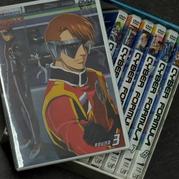 [BUNJANG] Future GPX Cyber Formula DVD & Figure Complete Set (Japan Edition) / 일본판 / 사이버포뮬러 DVD 피규어 합본세트