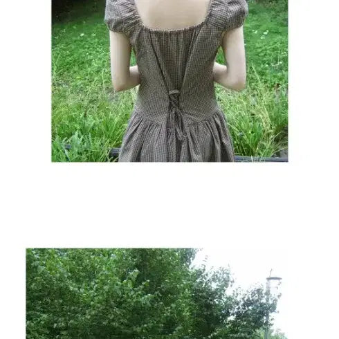 [BUNJANG] Zelena Checked Dress / 젤레나 체크 원피스(지그재그)