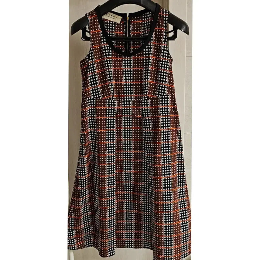 [BUNJANG] Marni Check Pattern Dress Size 38 / 마르니 체크 패턴 원피스 38