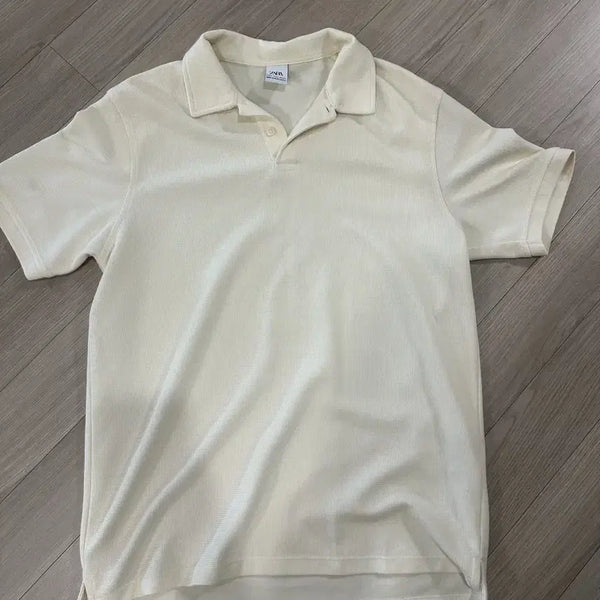 [BUNJANG] Zara Collar T-shirt / 자라 카라티