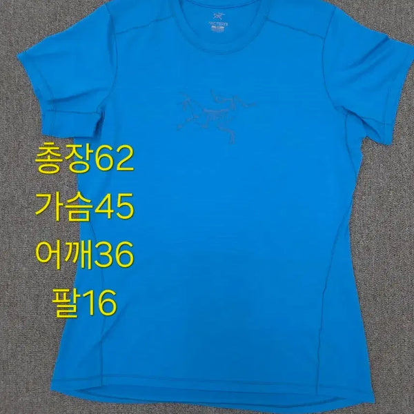 [BUNJANG] Arc'teryx Women's Short Sleeve T-Shirt Blue / S 아크테릭스 여성 반팔 티셔츠 블루