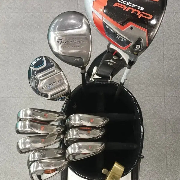 [BUNJANG] Cobra Men's Golf Club Full Set with Bridgestone Caddy Bag / 코브라 남성골프채풀세트