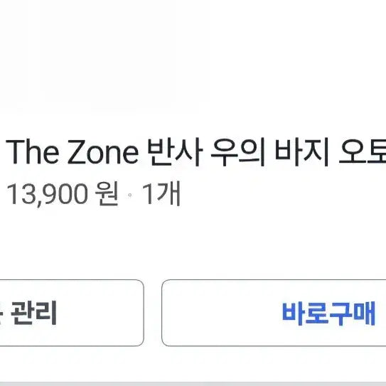 [BUNJANG] The Zone Reflective Rain Pants L (30-32) / The Zone 반사 우의 바지 L사이즈(30~32)