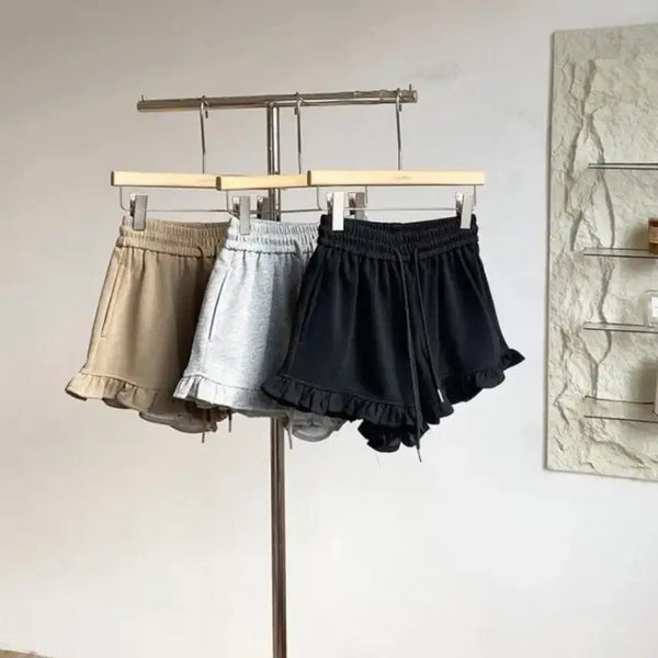 [BUNJANG] Lace Detail Casual Shorts / 레이스 캐주얼 반바지 개당 만원