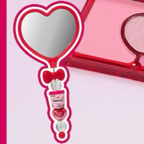 [BUNJANG] Etude Cherry Maru Mirror & Babamba Pouch Bundle Set / 에뛰드 체리마루 거울, 바밤바 파우치 일괄 세트