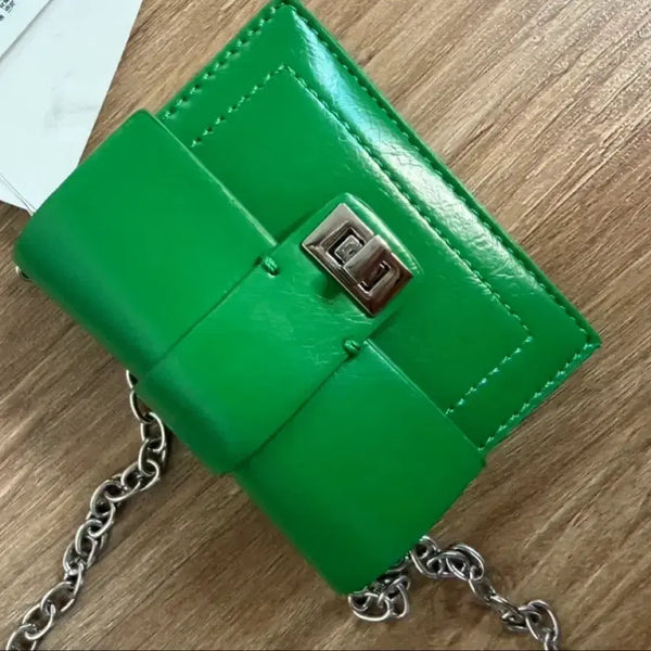 [BUNJANG] Bunny & J Mini Mulet Green Shoulder Bag / 버니앤제이 그린 숄더백