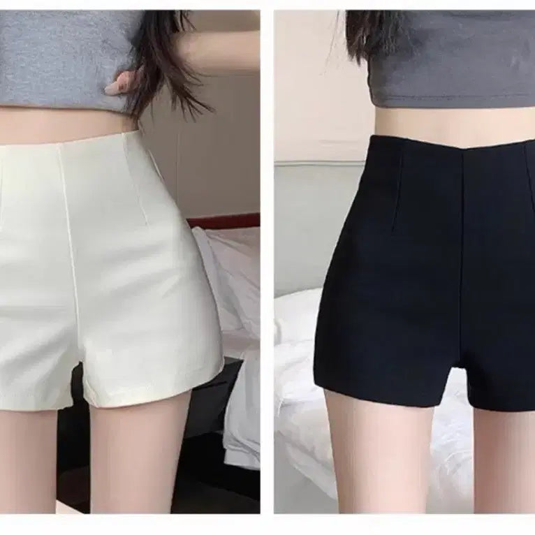 [BUNJANG] Women's Casual High-Waist Shorts / 여성 캐주얼 반바지 새상품