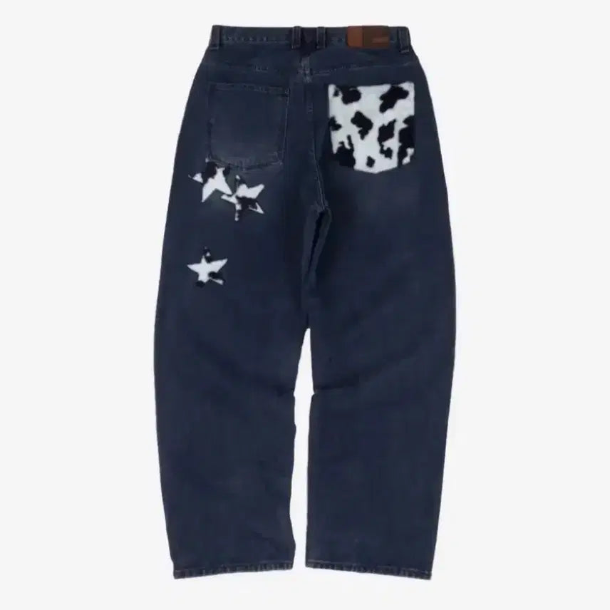 [BUNJANG] ERTR Cow Denim Pants Size S / 이알티알 카우 데님 팬츠